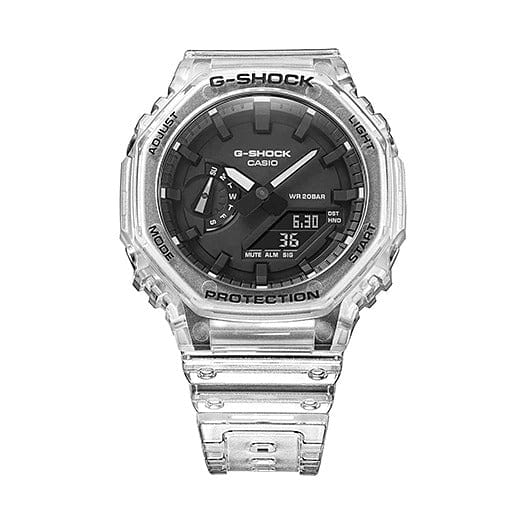 Casio G-Shock GA-2100SKE-7A TMJ Transparent Men Watch Malaysia