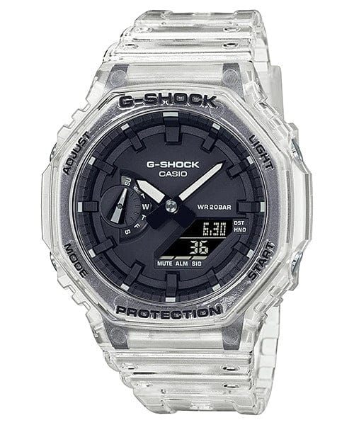 Casio G-Shock GA-2100SKE-7A TMJ Transparent Men Watch Malaysia