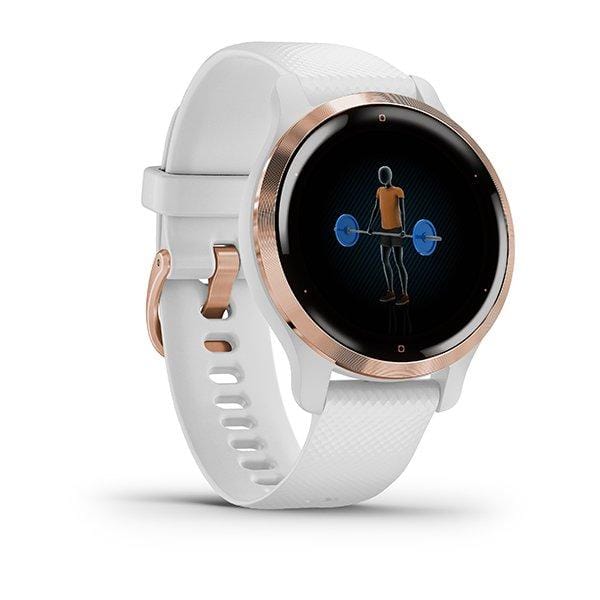 Garmin Venu 2S Music Sport GPS Smart Watch Malaysia - Rosegold White