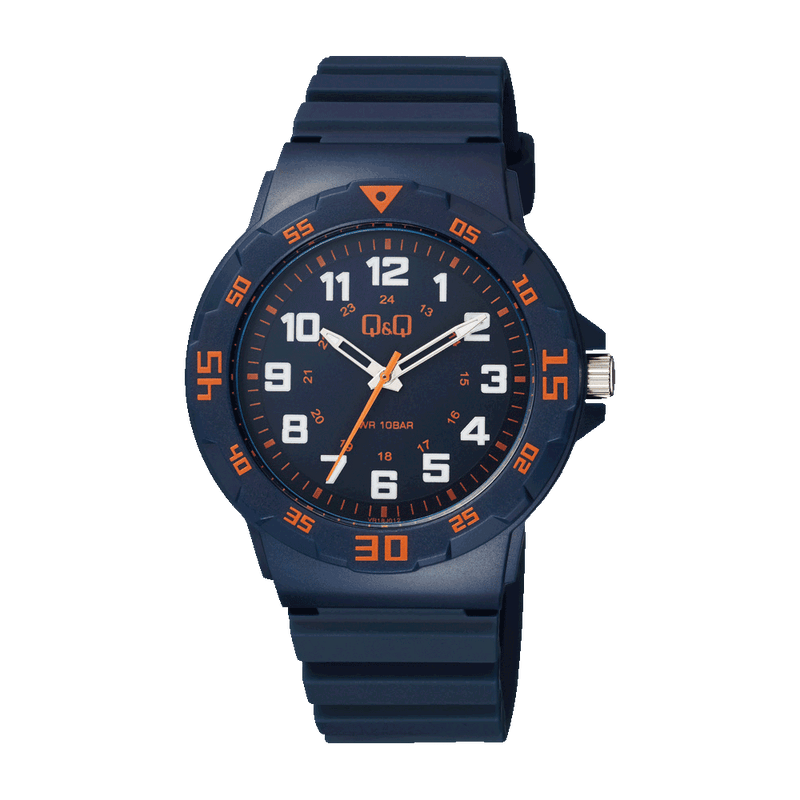 Q&Q VR18J012Y Analog Quartz Men Watch Malaysia | Watch Empires