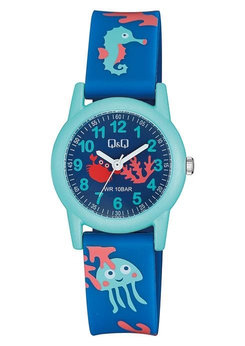 Q&Q VR99J017Y Analog Quartz Kids Watch Malaysia | Watch Empires