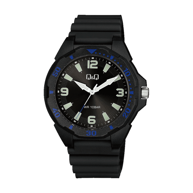 Q&Q VS44J008Y Analog Quartz Men Watch Malaysia | Watch Empires