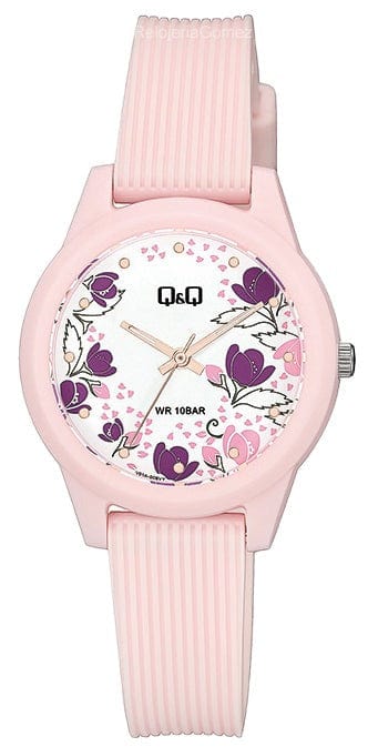 Q&Q V01A-008VY Analog Quartz Women Watch