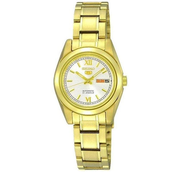 Seiko 5 SYMK30K1 Automatic Gold Strap Women Watch Malaysia