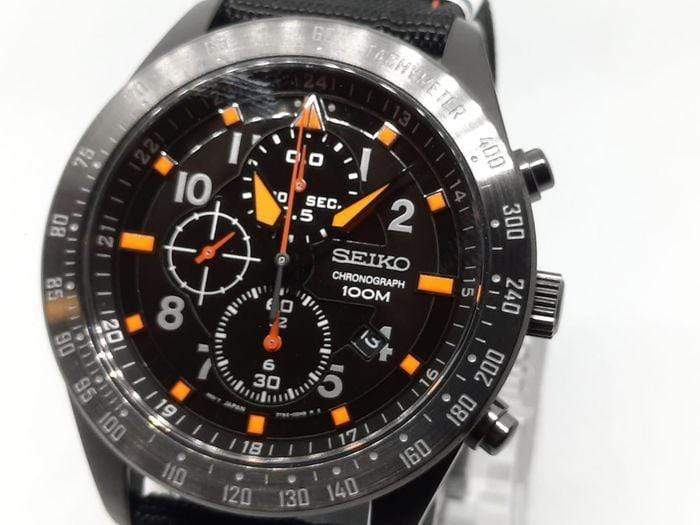 Seiko Criteria SNDH45P1 Chronograph Nylon Strap Men Watch Malaysia