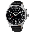 Seiko Neo Classic SKA689P1 Kinetic Black Leather Men Watch Malaysia