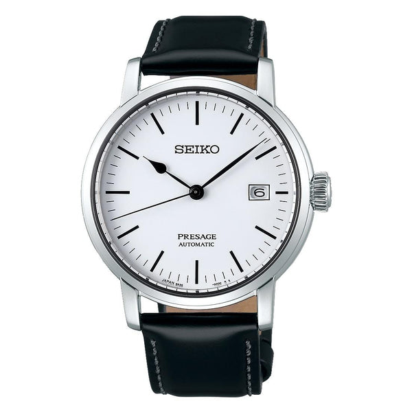 Seiko Presage SPB113J1 Automatic Black Leather Men Watch Malaysia