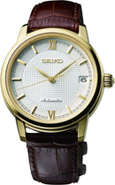 Seiko Presage SRP860J1 Automatic Brown Leather Women Watch Malaysia
