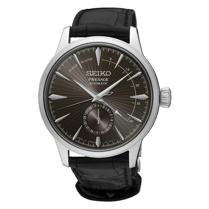 Seiko Presage SSA345J1 Automatic Black Leather Men Watch Malaysia