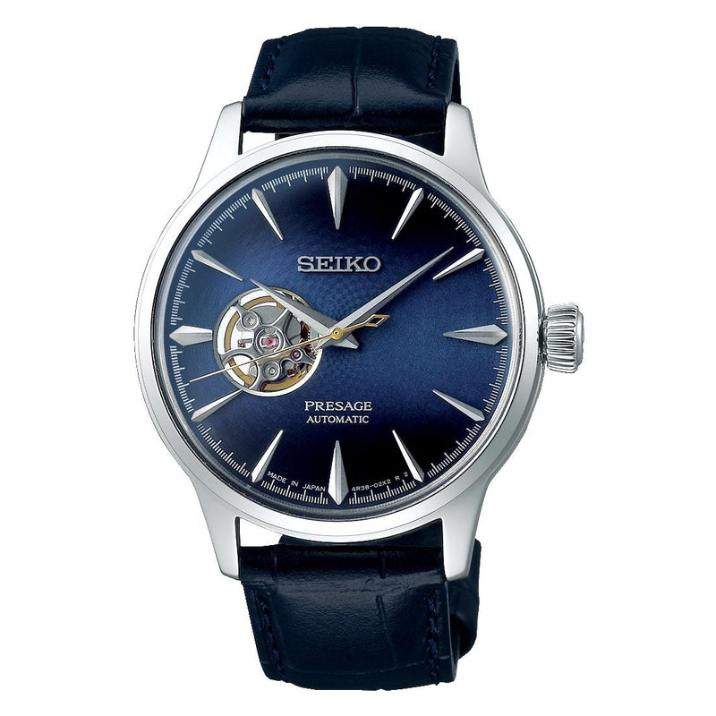 Seiko Presage SSA405J1 Automatic Blue Leather Men Watch Malaysia