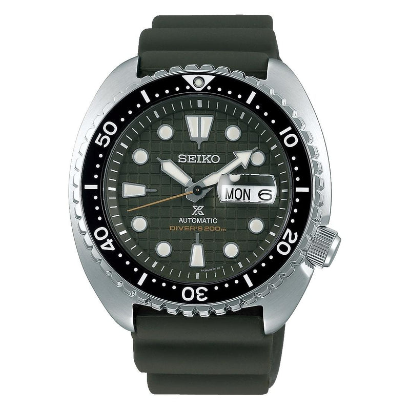 Seiko Prospex SRPE05K1 Automatic Green Silicone Men Watch Malaysia