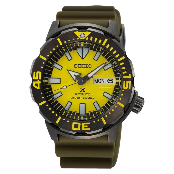 Seiko Prospex SRPF35K1 Automatic Yellow Dial Men Watch Malaysia