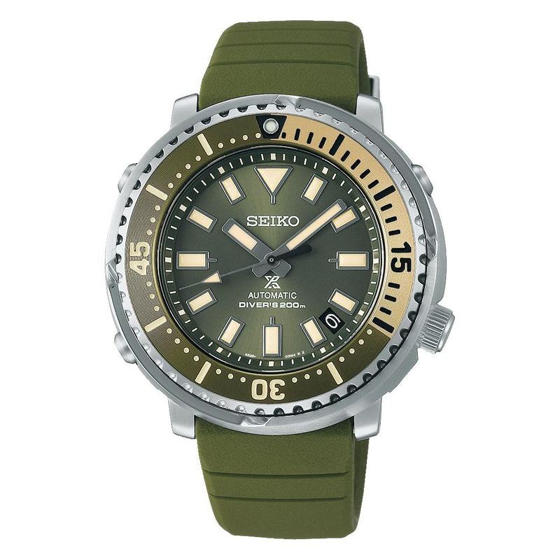 Seiko Prospex SRPF83K1 Automatic Green Silicone Men Watch Malaysia