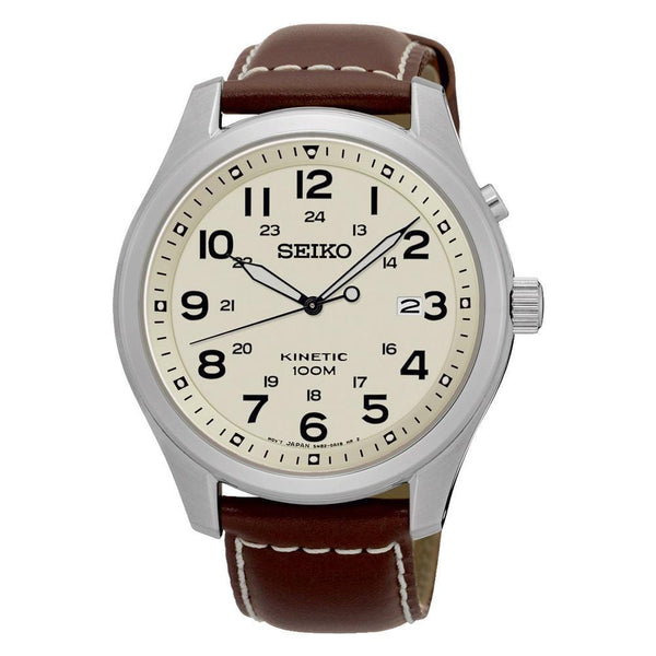 Seiko Neo Classic SKA723P1 Kinetic Beige Dial Men Watch Malaysia