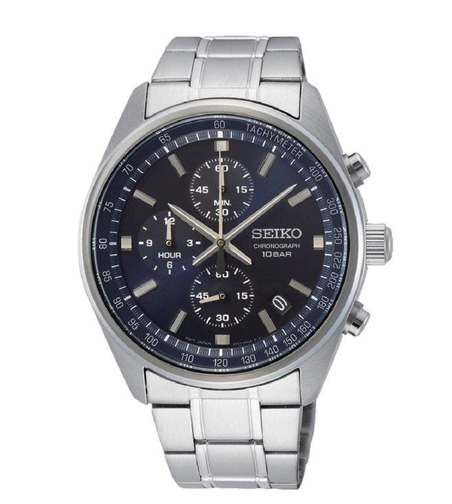 Seiko Conceptual Regular SSB377P1 Chronograph Blue Dial Men Watch 