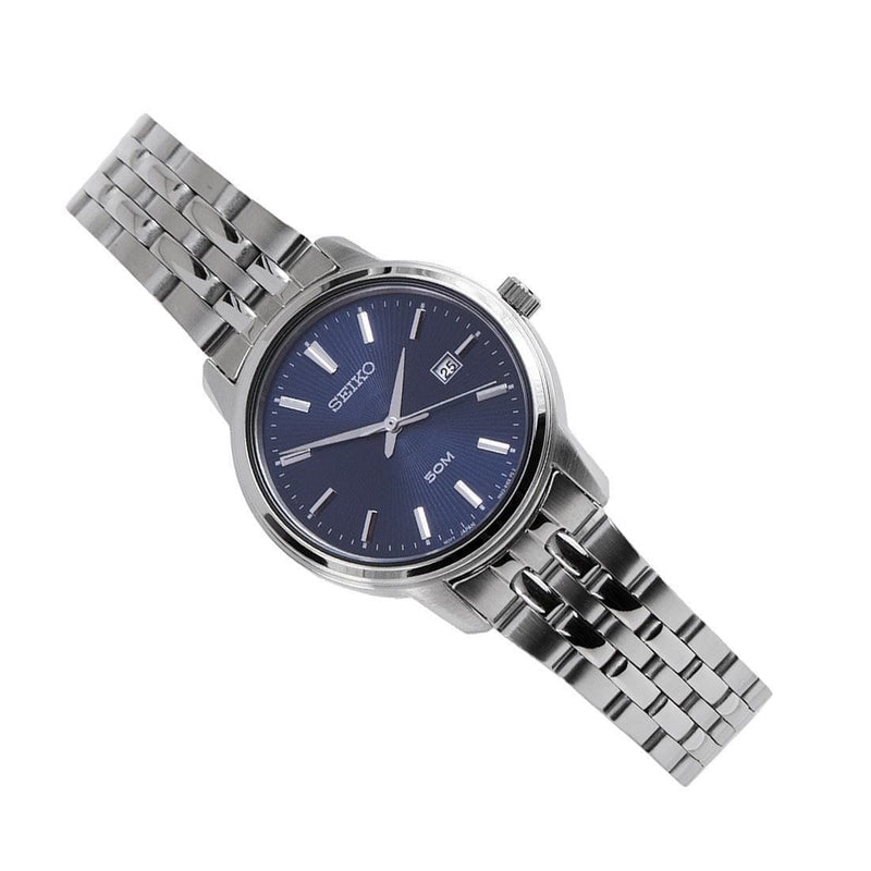 Seiko Conceptual Regular SUR665P1 Quartz Blue Dial Women Watch 