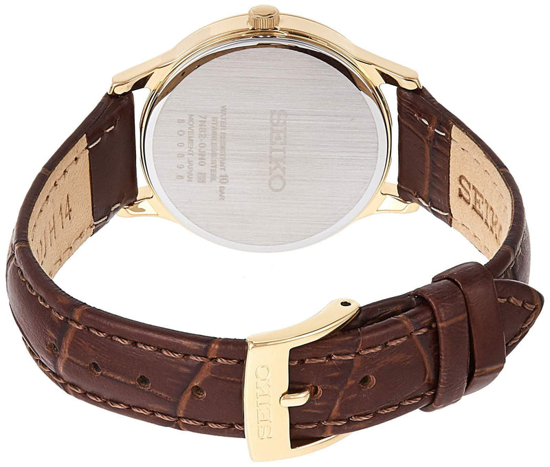 Seiko Neo Classic SXDG96P1 Quartz Brown Leather Women Watch Malaysia