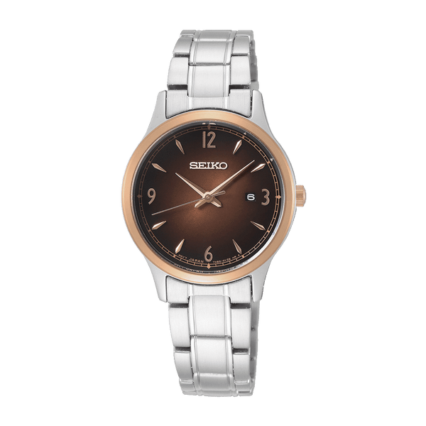 Seiko Neo Classic SXDH02P1 Quartz Brown Dial Woman Watch Malaysia