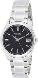 Seiko Conceptual Regular SUR319P1 Quartz Black Dial Women Watch 