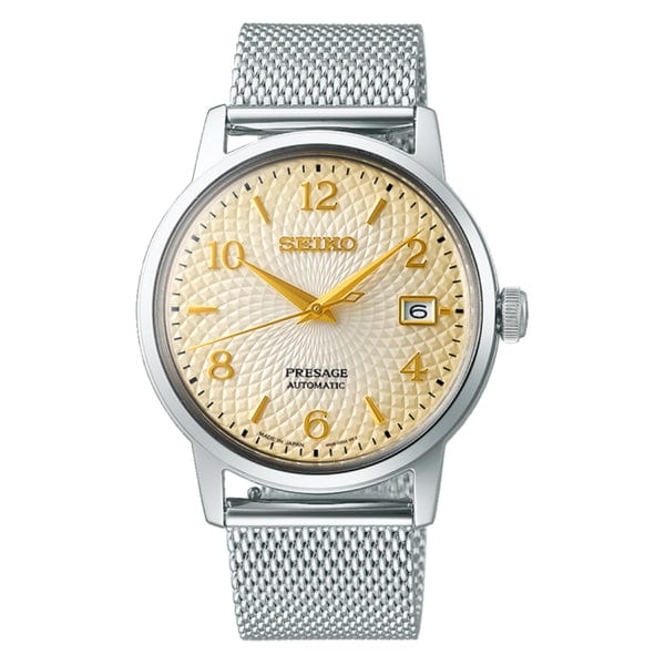 Seiko Presage SRPF37J1 Automatic Yellow Dial Men Watch Malaysia