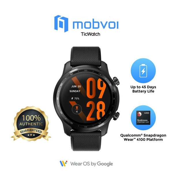 Ticwatch Pro 3 Ultra GPS Smartwatch Malaysia | Watch Empires