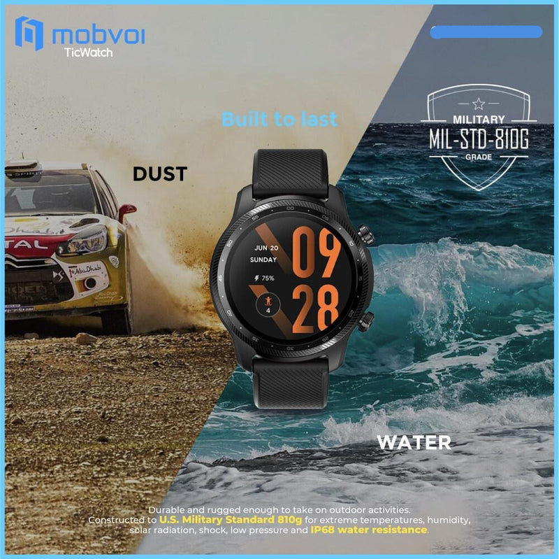 Ticwatch Pro 3 Ultra GPS Smartwatch Malaysia | Watch Empires