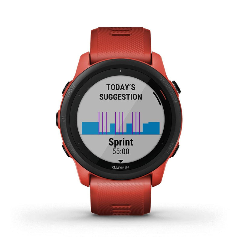 Garmin Forerunner 745 Advanced GPS Running/Triathlon Smartwatch- Red