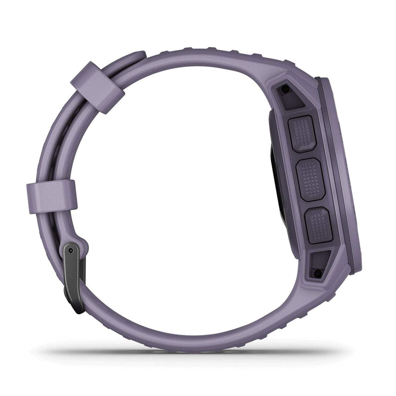 Garmin Instinct Solar High Endurance Rugged Outdoor GPS Smartwatch- Orchid