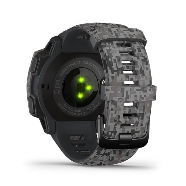 Garmin Instinct Tactical Edition - Rugged Outdoor GPS Smartwatch- Camo graphite