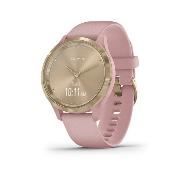 Garmin Vivomove 3S Sapphire Crystal Activity Tracking Smartwatch- Pink