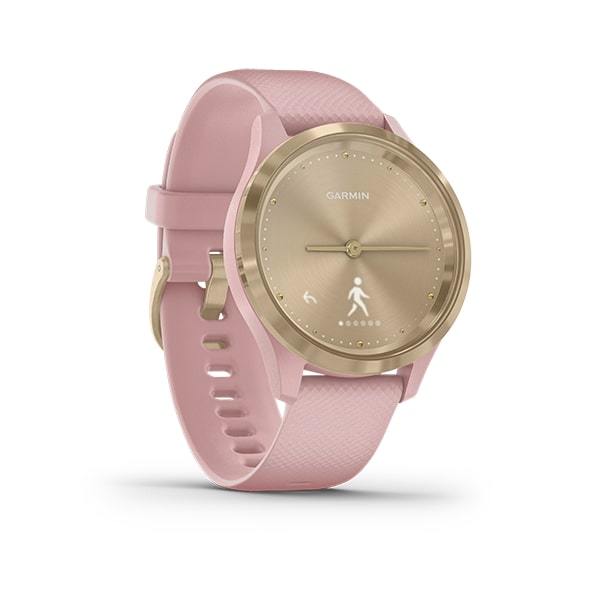 Garmin Vivomove 3S Sapphire Crystal Activity Tracking Smartwatch- Pink